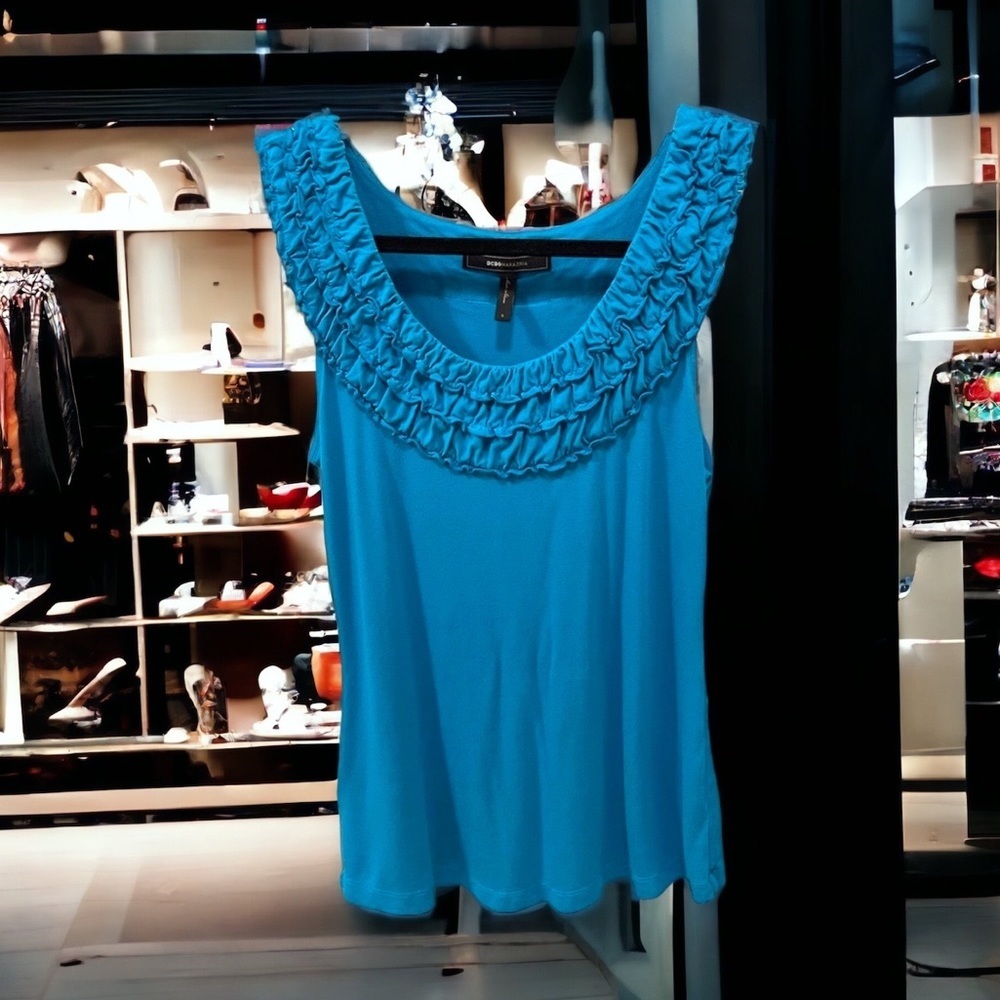 BCBG dressy sleeveless top.